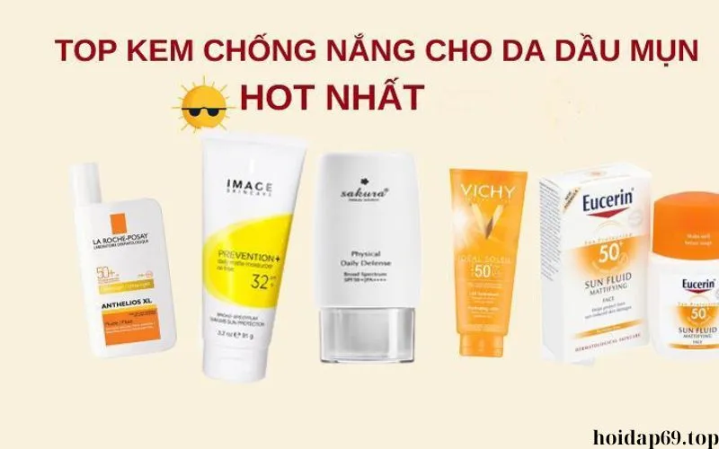 19++ Kem chống nắng cho da dầu mụn dưới 100k cực tốt lành tính