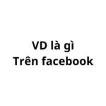 VD là gì trên Facebook? viết tắt của từ gì?