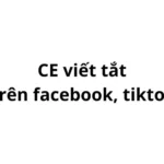 CE là viết tắt của từ gì trên facebook, tiktok?