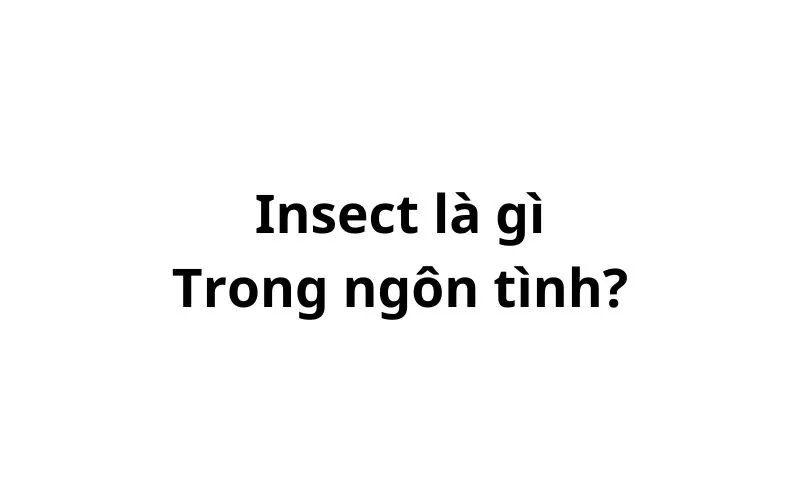 Insect là gì trong ngôn tình? những bộ truyện lôi cuốn nên đọc